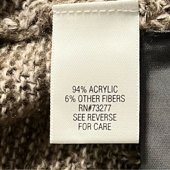 Simply Vera cardigan open front pockets pockets & tie waist Large - Picture 8 of 11